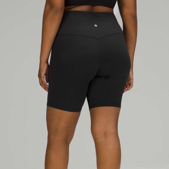 Lululemon Unlimit High Rise Short 8" *Mesh Black - Picture 1 of 1